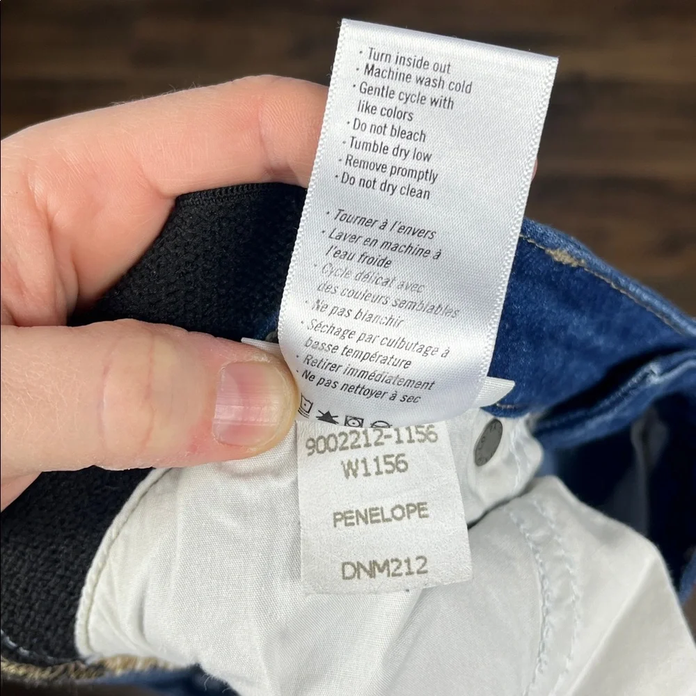 Paige Jimmy Jimmy Crop Maternity Jeans in Penelope. - Picture 9 of 9